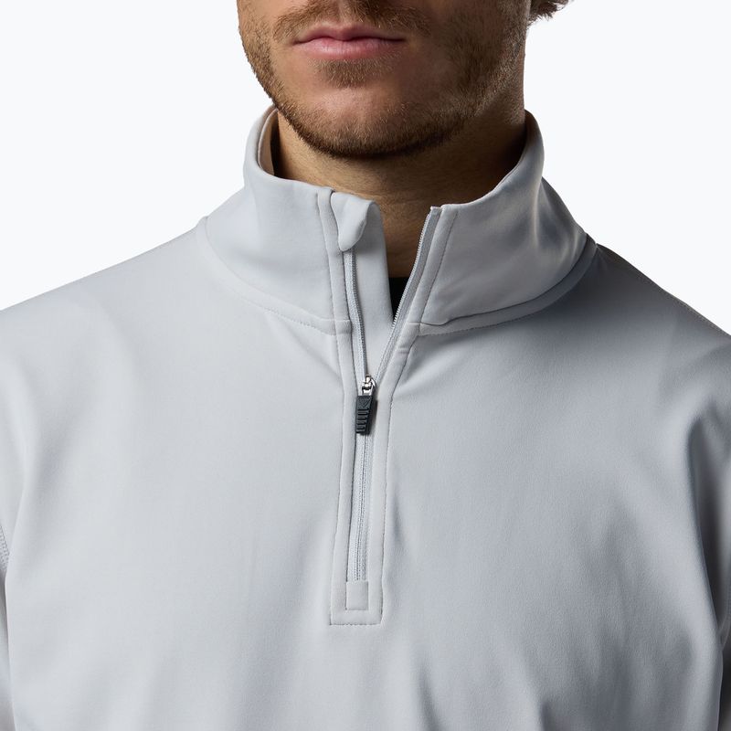 Férfi sípulóver Rossignol Mid Layer Stertch Half Zip light grey 5