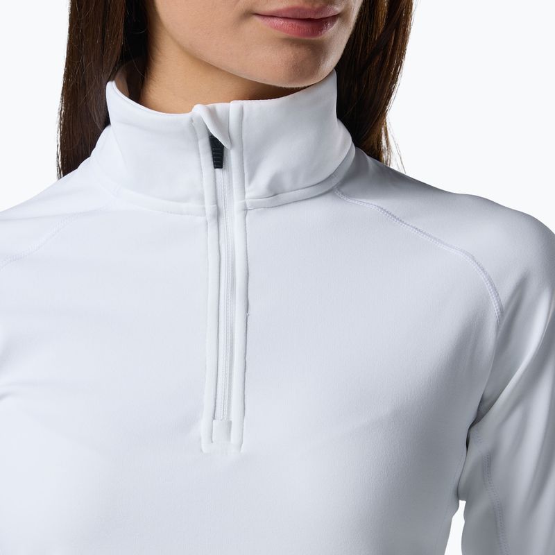 Női polár pulóver Rossignol Mid Layer Stretch Half Zip white 5