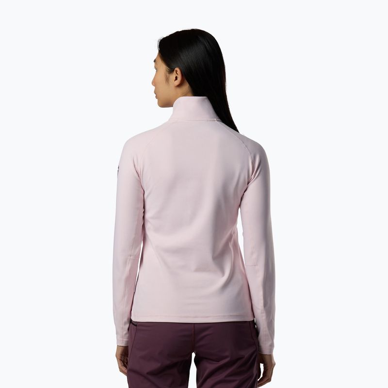 Női polár pulóver Rossignol Mid Layer Stretch Half Zip pale lilac 3