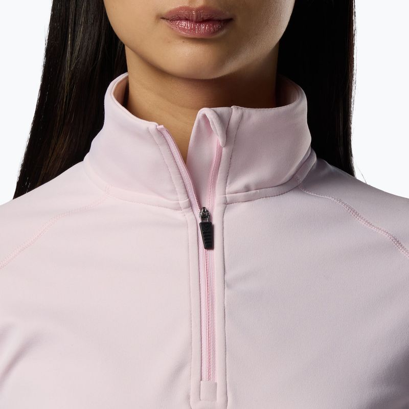 Női polár pulóver Rossignol Mid Layer Stretch Half Zip pale lilac 5