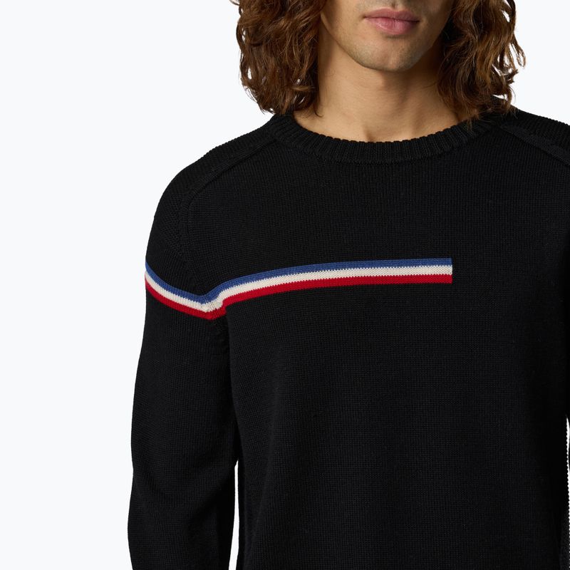Férfi pulóver Rossignol Odysseus Crew Merino black 5