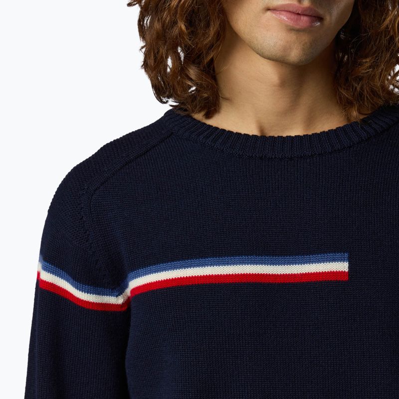 Férfi pulóver Rossignol Odysseus Crew Merino dark navy 5