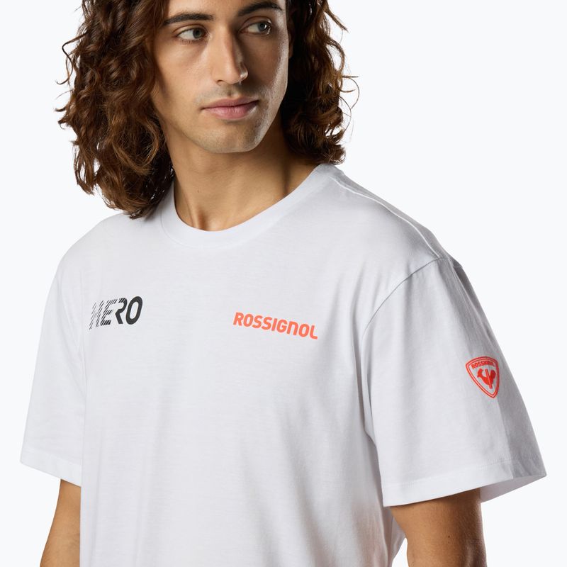 Férfi póló Rossignol Hero Tee white 5