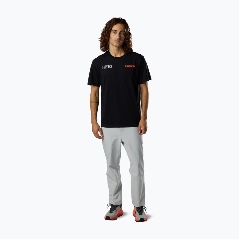 Férfi póló Rossignol Hero Tee black 2