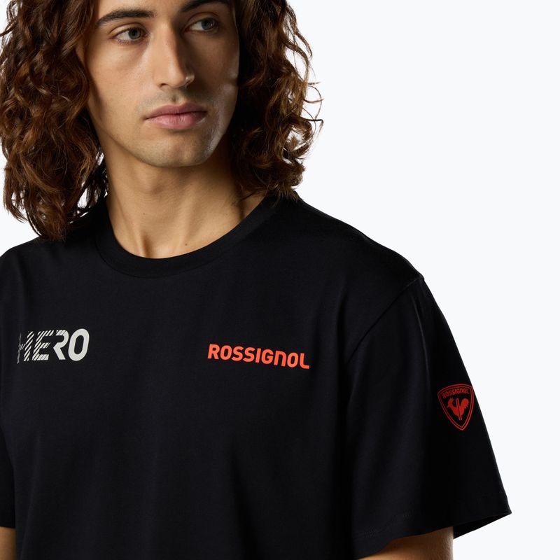 Férfi póló Rossignol Hero Tee black 5