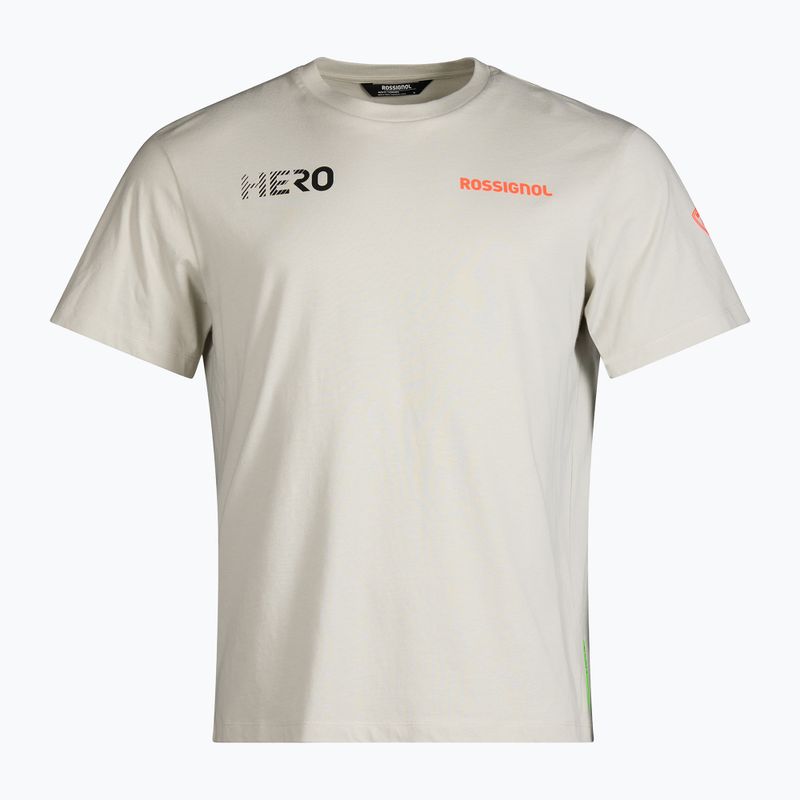 Férfi póló Rossignol Hero Tee light grey 7