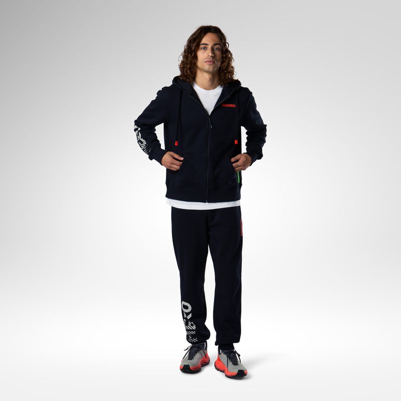 Férfi pulóver Rossignol Hero Full Zip Hoodie black 2