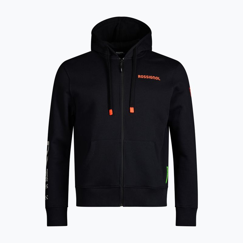 Férfi pulóver Rossignol Hero Full Zip Hoodie black 9