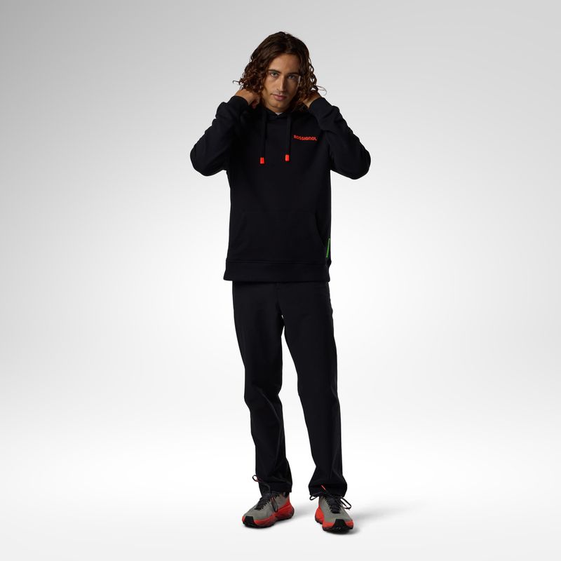 Férfi pulóver Rossignol Hero Hoodie black 2