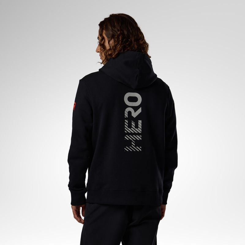Férfi pulóver Rossignol Hero Hoodie black 3