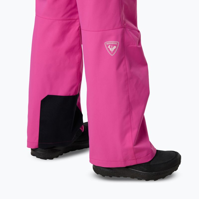 Gyerek sínadrág Rossignol Insulated electric fuchsia 6