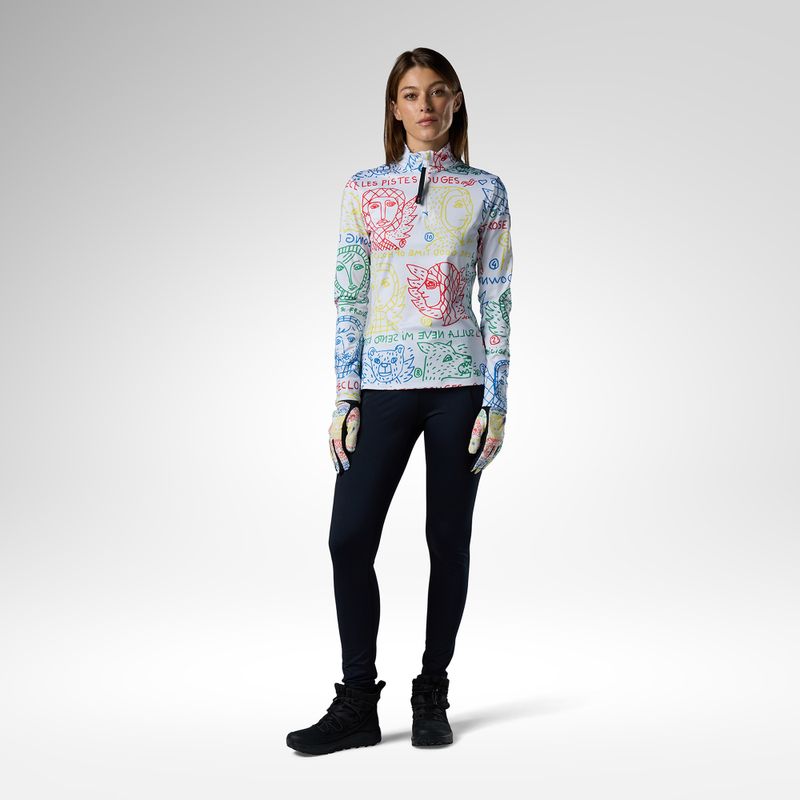Női Termoaktiv pulóver Rossignol JCC Quarter Zip First Layer jcc angels light 2