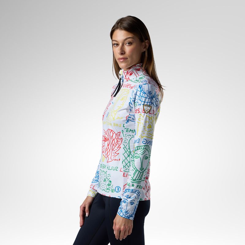 Női Termoaktiv pulóver Rossignol JCC Quarter Zip First Layer jcc angels light 4