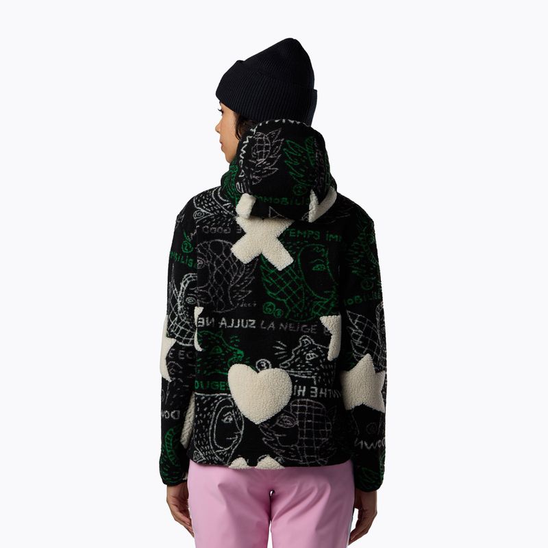 Női polár pulóver Rossignol JCC Fleece Anorak jcc angels dark 3