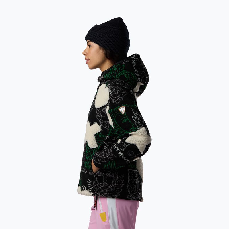 Női polár pulóver Rossignol JCC Fleece Anorak jcc angels dark 4