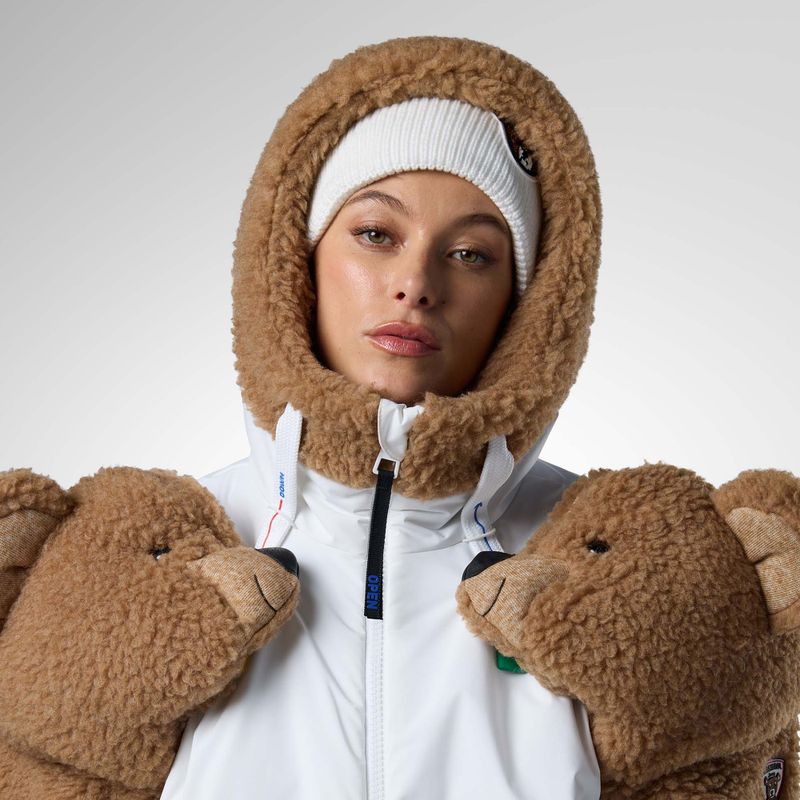 Női síkabát Rossignol JCC Teddy Hoodie white 5