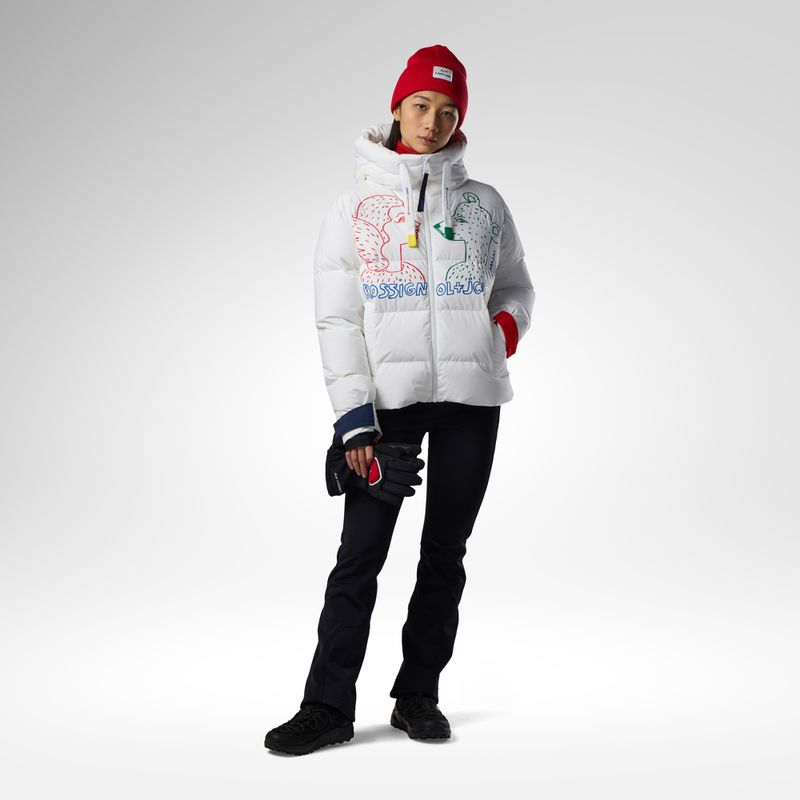 Női síkabát Rossignol JCC Allsnow Down white 2