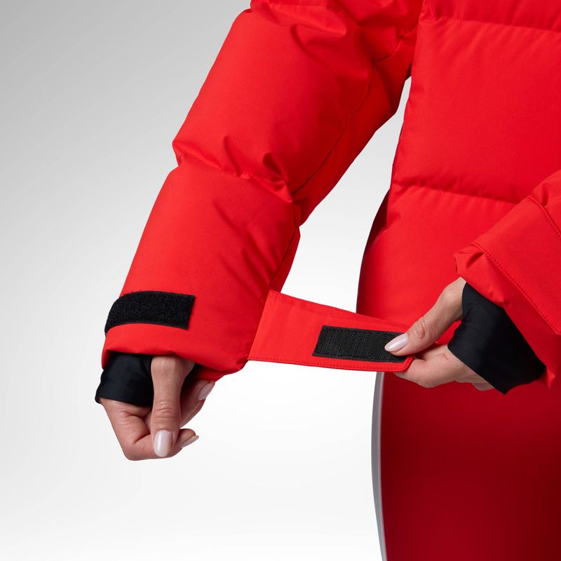Női síkabát Rossignol JCC Allsnow Down red 11