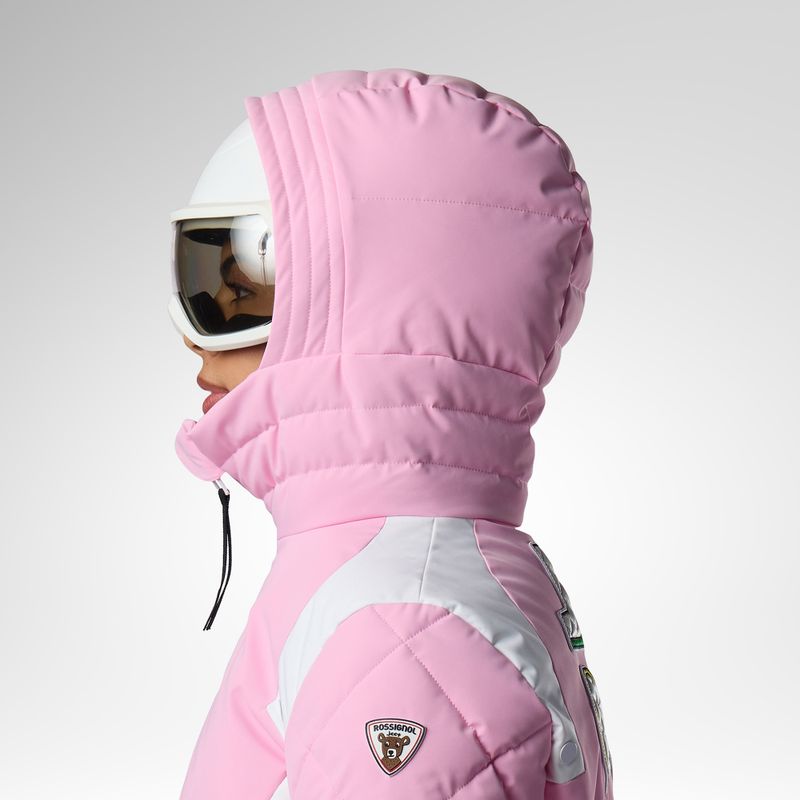 Női síkabát Rossignol JCC Valdiz Down new pink 5