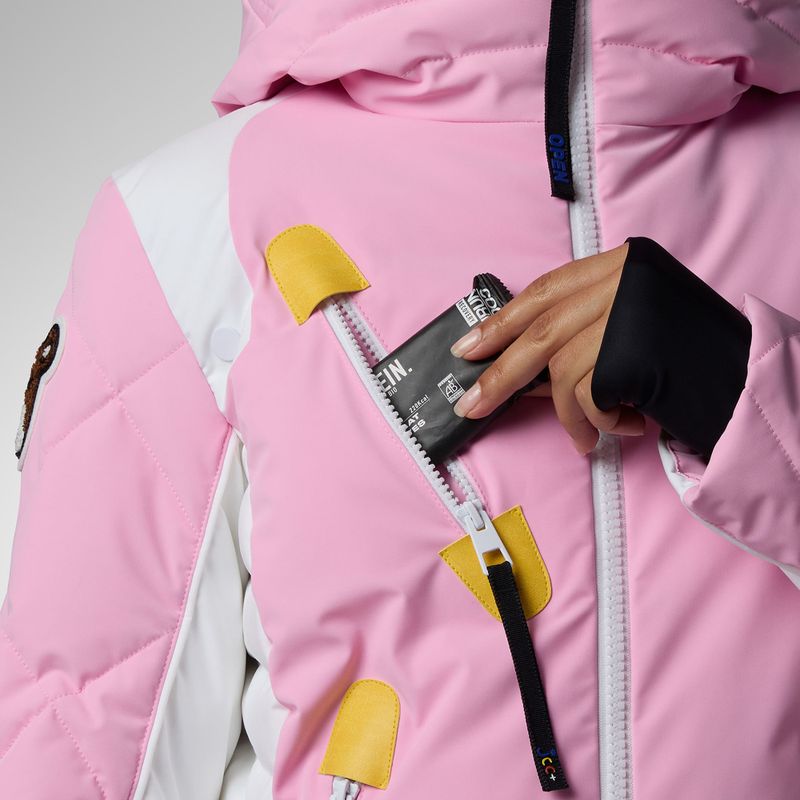 Női síkabát Rossignol JCC Valdiz Down new pink 7