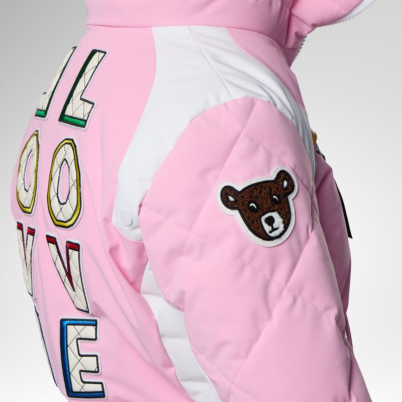 Női síkabát Rossignol JCC Valdiz Down new pink 9