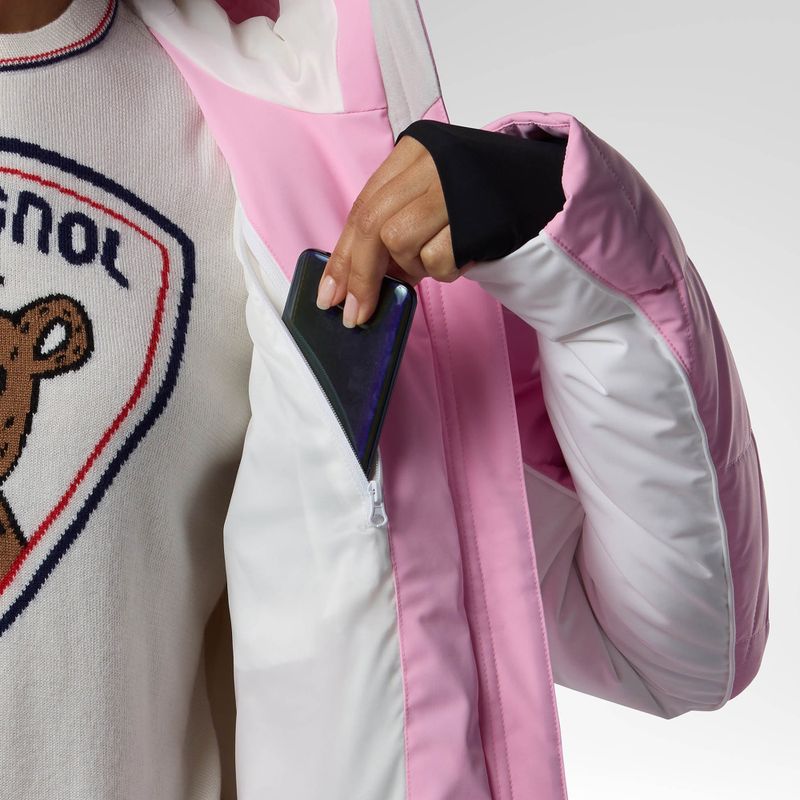 Női síkabát Rossignol JCC Valdiz Down new pink 10