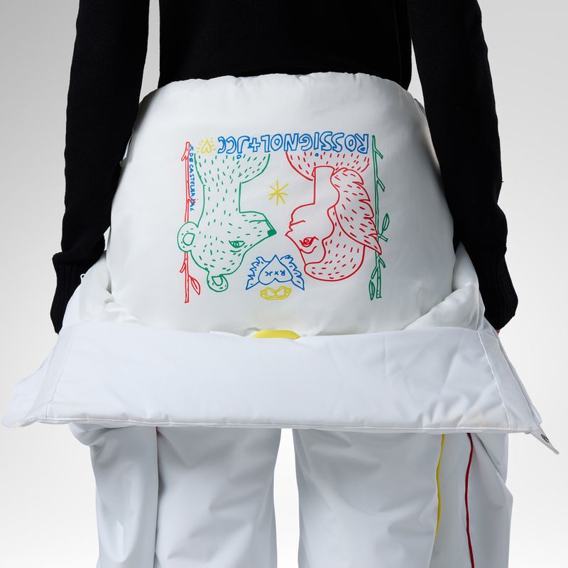 Női síoverál Rossignol JCC white 12