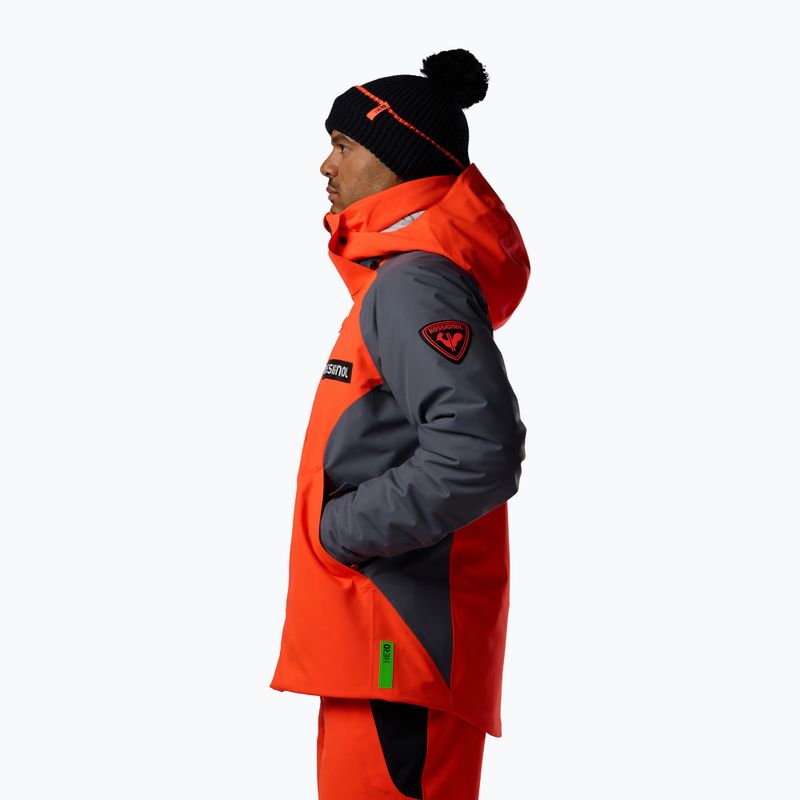 Férfi síkabát Rossignol Hero Insulated neon red 4