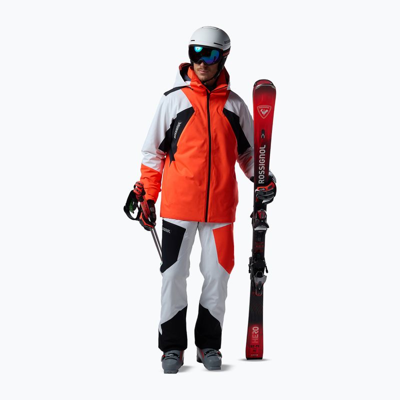 Férfi síkabát Rossignol Hero 4WS Insulated neon red 2