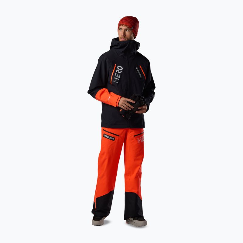 Férfi sínadrág Rossignol Hero Evader 2.0 3L Shell neon red 2