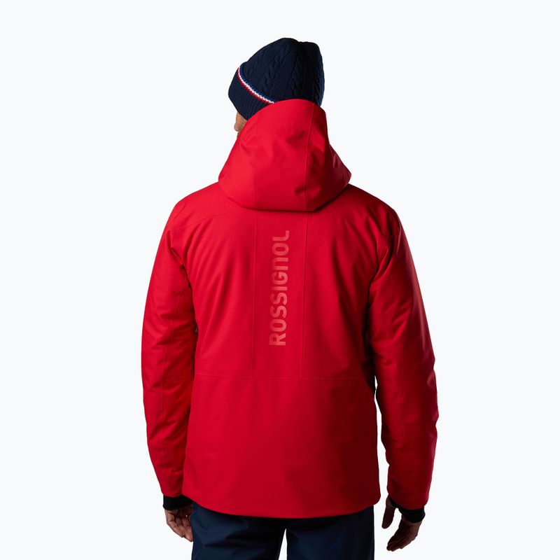 Férfi síkabát Rossignol Rochrun Insulated sport red solid 3