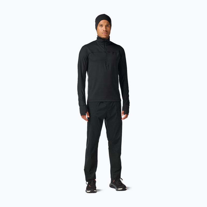 Férfi termoaktív póló Rossignol Half Zip First Layer black 2