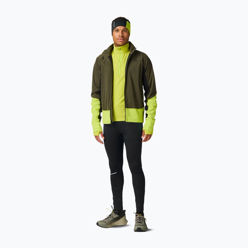 Férfi termoaktív póló Rossignol Half Zip First Layer wild lime 2