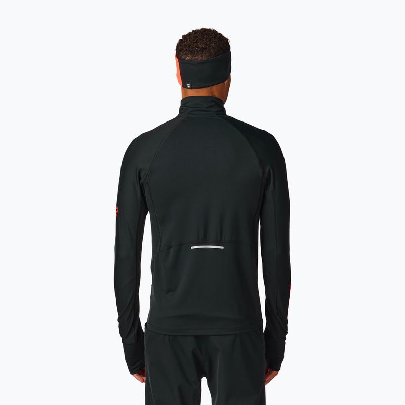 Férfi pulóver Rossignol Hero Half Zip First Layer black 3