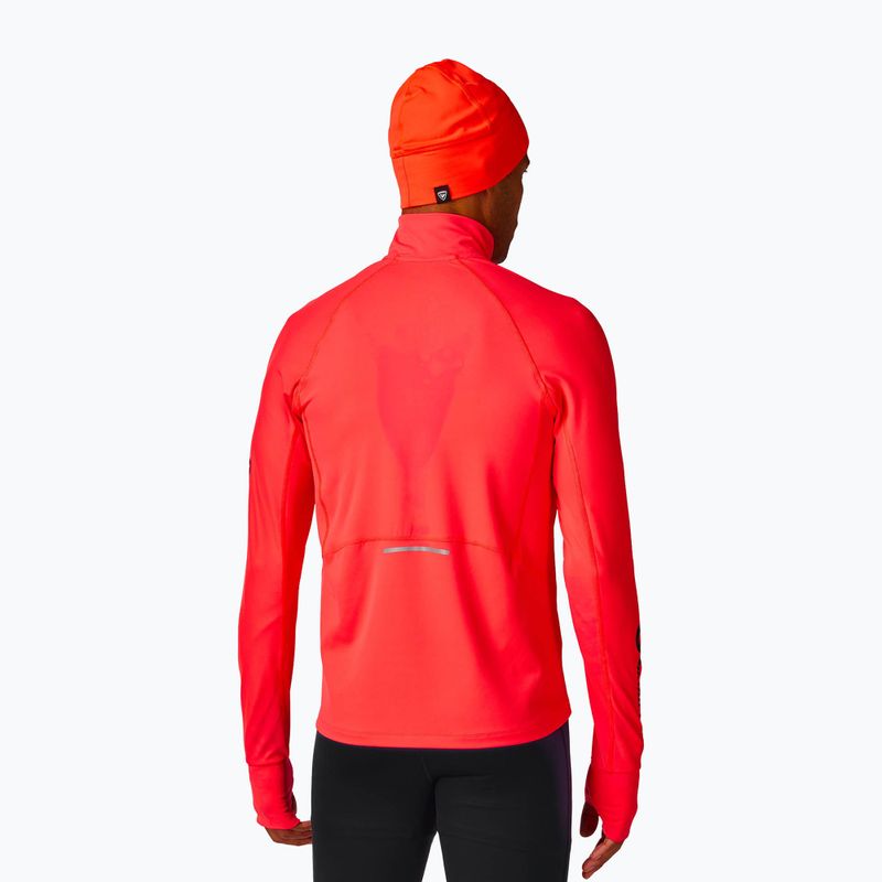Férfi pulóver Rossignol Hero Half Zip First Layer neon red 4
