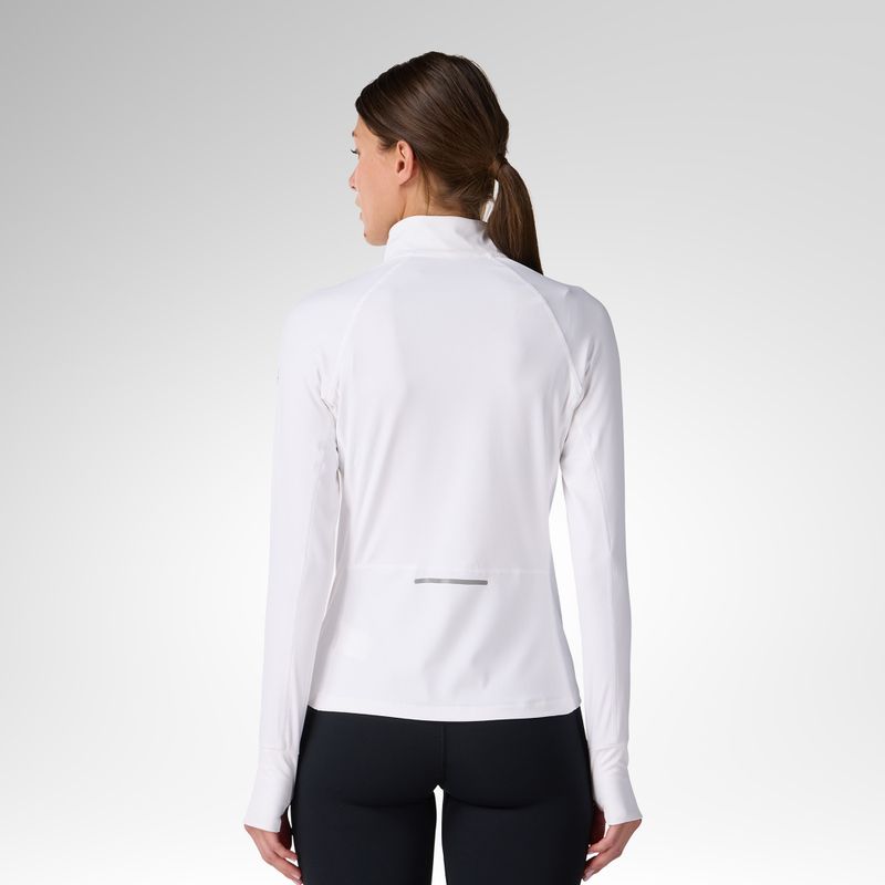 Női Termoaktiv pulóver Rossignol Half Zip First Layer white 3