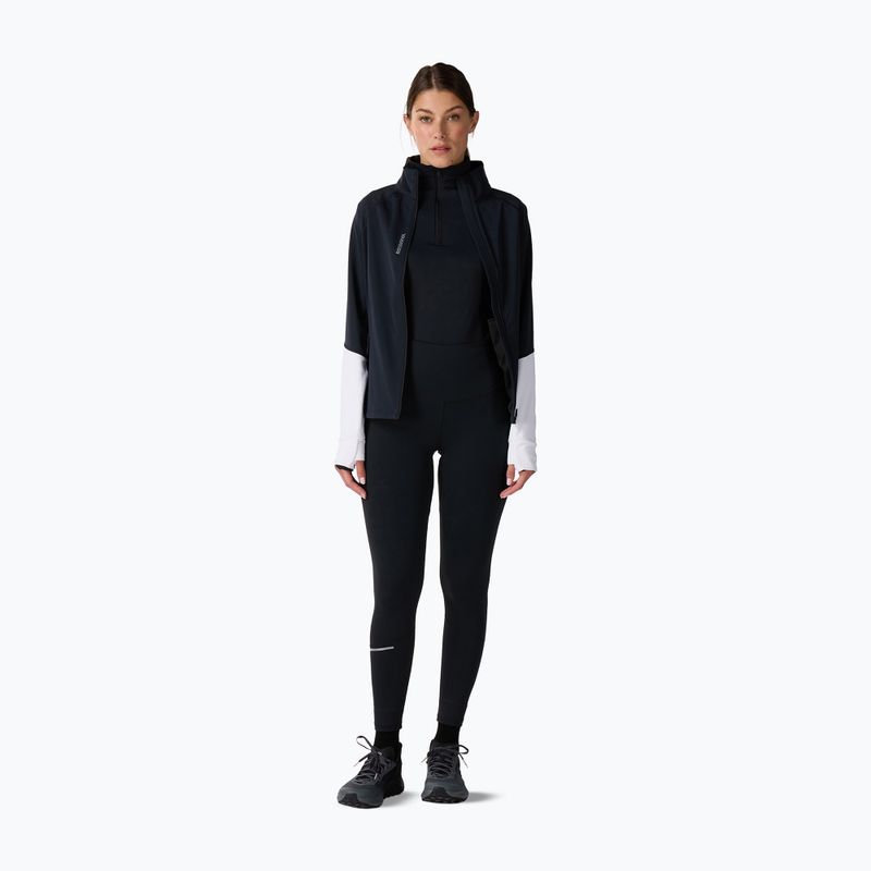 Női Termoaktiv pulóver Rossignol Half Zip First Layer black 2