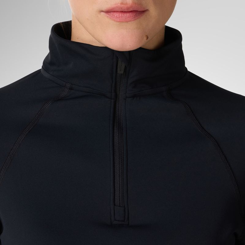 Női Termoaktiv pulóver Rossignol Half Zip First Layer black 5
