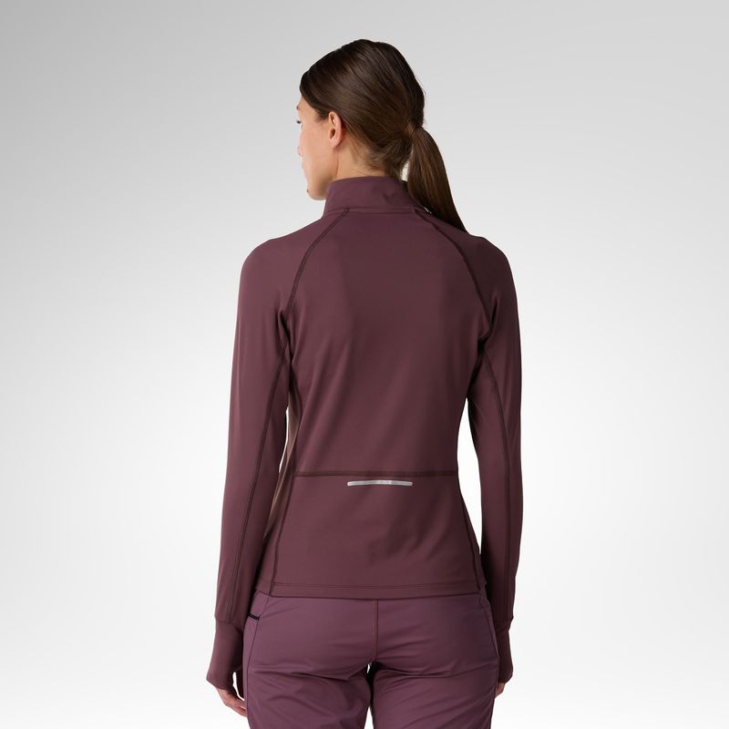 Női Termoaktiv pulóver Rossignol Half Zip First Layer huckleberry 3