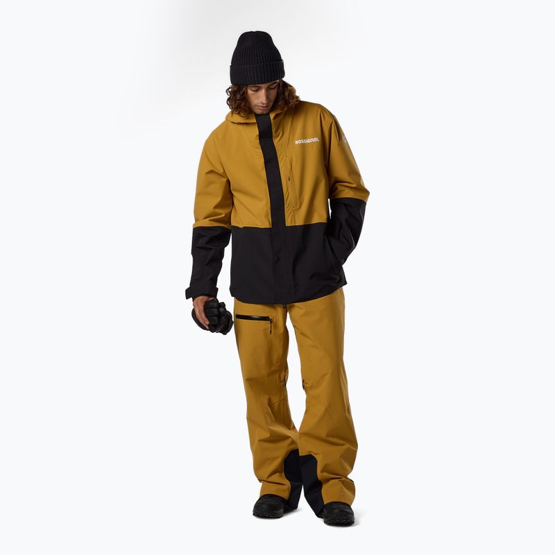Férfi síkabát Rossignol Desafio 2L Shell dusted ochre 2