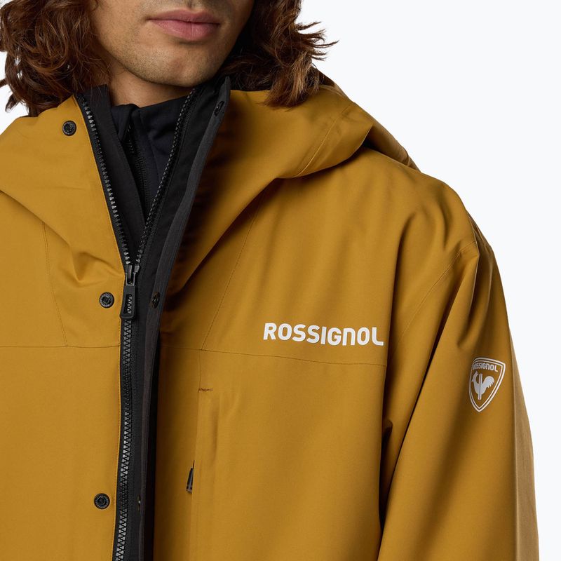 Férfi síkabát Rossignol Desafio 2L Shell dusted ochre 5