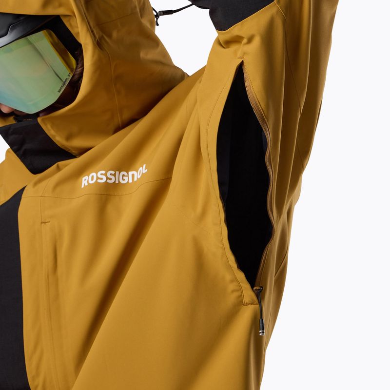 Férfi síkabát Rossignol Desafio 2L Shell dusted ochre 9