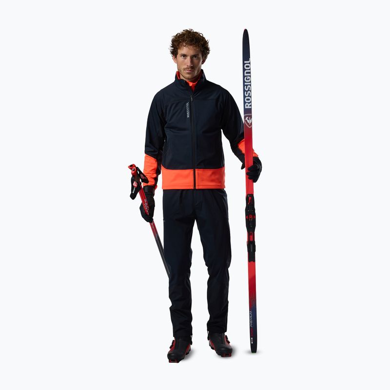 Férfi sífutódzseki Rossignol Venon Softshell black 2