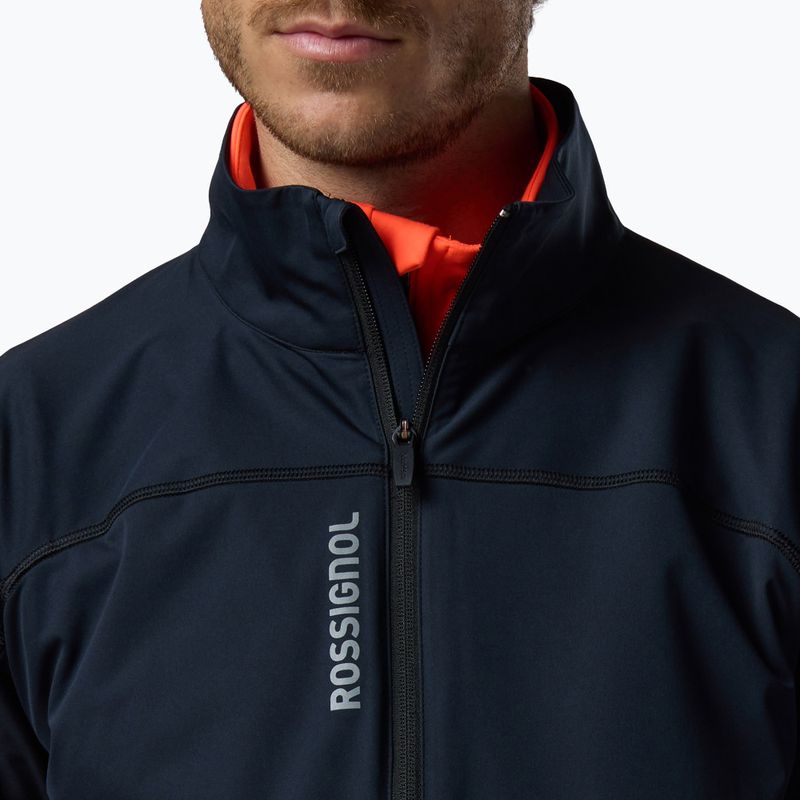 Férfi sífutódzseki Rossignol Venon Softshell black 5