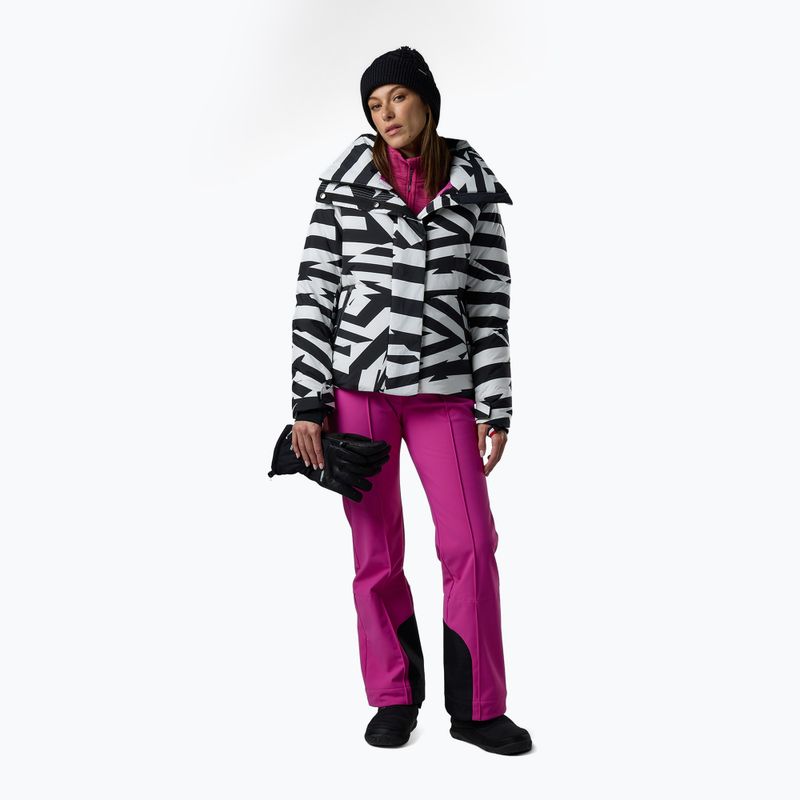 Női síkabát Rossignol Snowblaze Down resort bold lines black 2
