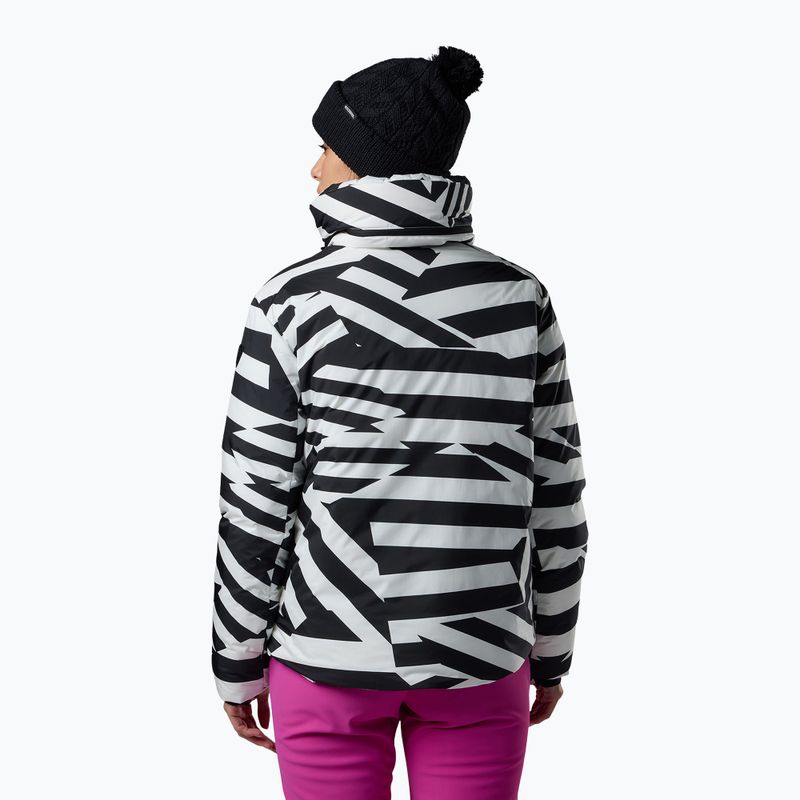 Női síkabát Rossignol Snowblaze Down resort bold lines black 3