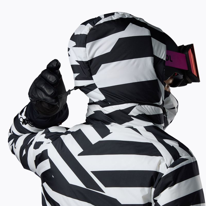 Női síkabát Rossignol Snowblaze Down resort bold lines black 7