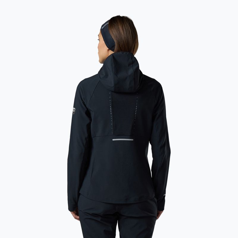 Női sífutódzseki Rossignol Venon Wind Hoodie black 2