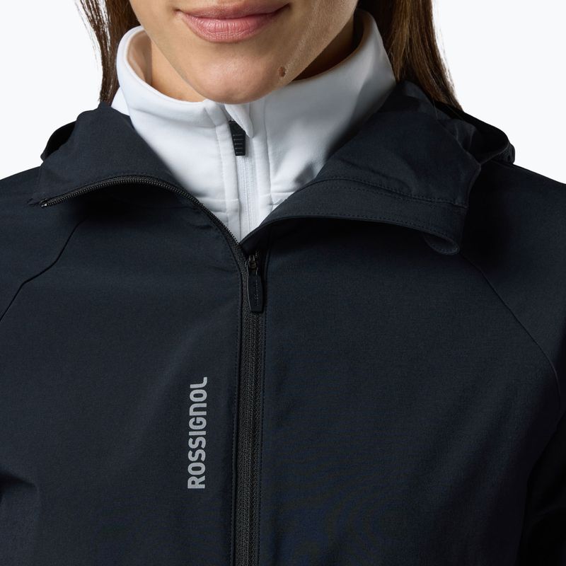 Női sífutódzseki Rossignol Venon Wind Hoodie black 6