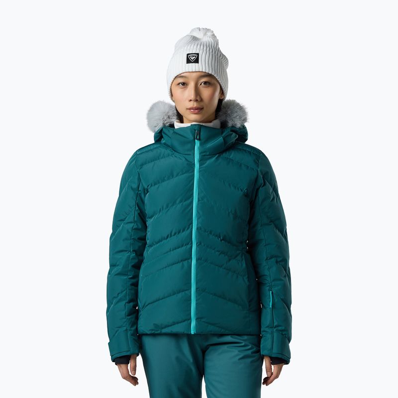 Női síkabát Rossignol Staci Insulated transformative teal pearly